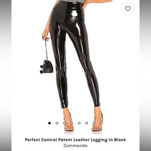 Commando Perfect Control Patent Leather Legging in Black